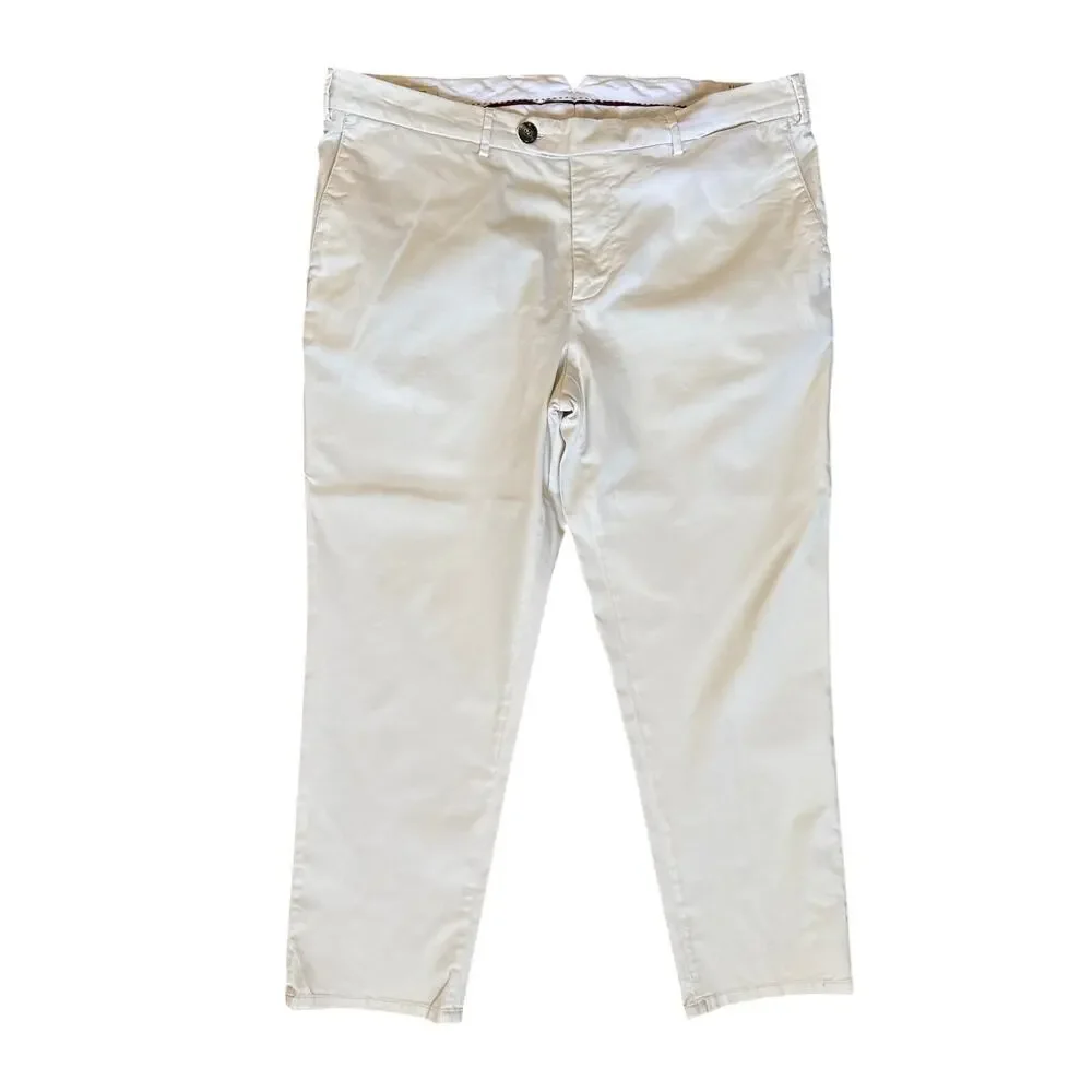 Brunello Cucinelli Cream Chinos Pants Size IT 54 / US 39